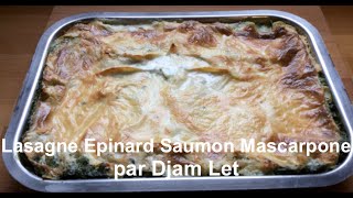 Lasagne épinard saumon mascarpone [upl. by Llehsal276]