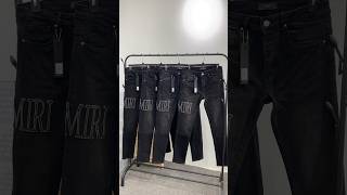 AMIRI Jeans with Embroidered Letters  Quần Jeans AMIRI Thêu Chữ jeans wash amiri [upl. by Aria]