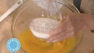 Christmas Eggnog Recipe  Holiday Recipes  Martha Stewart [upl. by Huppert878]