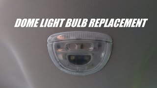 Dome Light Replacement on a 2008 Ford F150 [upl. by Yonina]