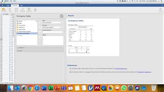 Tablas de contingencia con JAMOVI [upl. by Rufford]