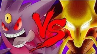 66 JULGAMENTO Gengar VS AlakazamPokémon FT HeyRap  Batalha de Rap [upl. by Anelehs]