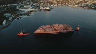 Hull arrival of the XBOW polar vessel National Geographic Resolution [upl. by Angeli]