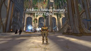 Guild Wars 2  Schwere ObsidianRüstung ohne Effekt [upl. by Noremmac]