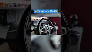 EL MEJOR VOLANTE SIMRACING🚀 thrustmaster t248 short shorts [upl. by Strenta]