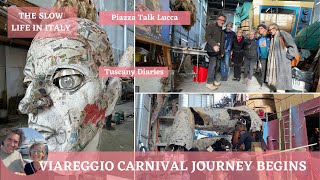 VIAREGGIO CARNIVAL 2024  THE JOURNEY BEGINS [upl. by Aliakam]