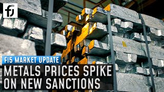 Metals Volatility New Russia Sanctions Drive Record Spike in Aluminium Price [upl. by Kattie]