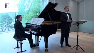 ALBERTO FERRO Edvard Grieg Two Songs with Bror Magnus Tødenes in Grieg Competition 2018 [upl. by Novikoff]