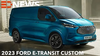 2023 Ford ETransit Custom Das richtige Auto für das ETeam Electric Drive News [upl. by Eeliab18]