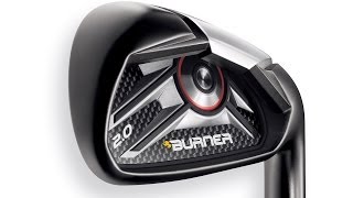 Golf Club Review  TaylorMade Burner 20 Irons [upl. by Yatnahs]