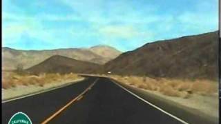 Lone Pine CA to Beatty NV Time Lapse Drive EXCITING [upl. by Ardelis932]