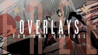 50 Free Overlays for AMV Editors Pack 1 [upl. by Ackerley38]