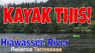 Kayak This Hiawassee River Reliance Tennessee [upl. by Reich]