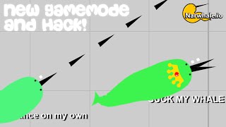 narwhaleio  NEW GAMEMODE AND HACK  Diffrent WhaleTypes [upl. by Fish768]