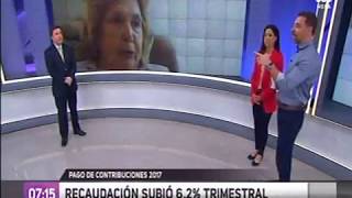 Tesorero general explica en AHORA NOTICIAS el pago de contribuciones en 2017 [upl. by Edette]