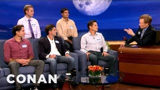 Mitt Romneys Sons Tried To Convince Him Not To Run  CONAN on TBS [upl. by Etz]