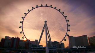 High Roller Tallest Observation Wheel in the World  The LINQ Las Vegas [upl. by Ydoc399]