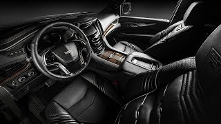 Cadillac Escalade Interior Custom by Carlex Design [upl. by Lakim573]