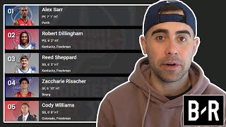 Reacting to Bleacher Reports 2024 NBA Mock Draft [upl. by Pik]