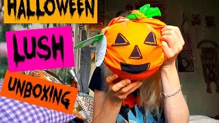 LUSH HALLOWEEN UNBOXING kule do kąpieli [upl. by Cirederf]