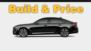 2022 Cadillac CT5V Blackwing  Build amp Price Review Features Colors Interior [upl. by Ellenad322]