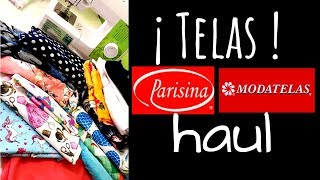 HAUL DE TELAS  Parisina Modatelas [upl. by Nale]