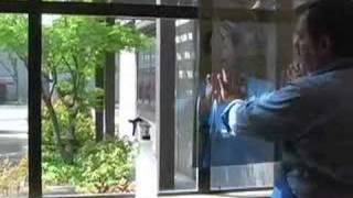 How to apply Window Film [upl. by Haman]