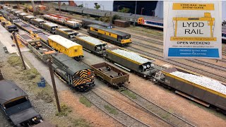 Lydd Rail Model Railway 2024 [upl. by Annaoy641]