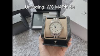 WN UnBoxing IWC Mark XX White  MarkXX Mark20 IWC UnBoxing [upl. by Meggie]