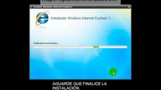 Instalar Internet Explorer 7 [upl. by Bell]