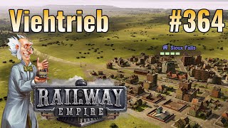 Railway Empire 364 · Der Norden Viehtrieb Szenario [upl. by Ravahs]