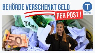 Behörde verschenkt Bargeld per Post Wie kommen die an die Daten [upl. by Leamiba]