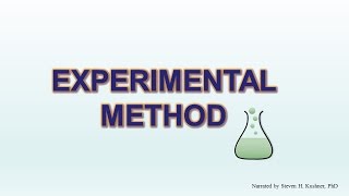 Experimental Method [upl. by Rici]