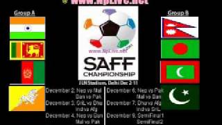 Watch SAFF Championship Football Online LIVE  wwwNpLivenet [upl. by Bullen]