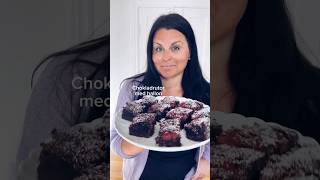 Chokladrutor med hallon  Recept wwwmadameedithse mat cake kaka chokladrutor chokladkaka [upl. by Goth]