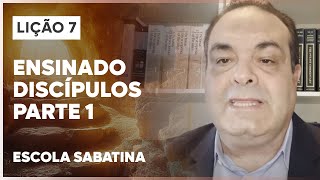 LIÇÃO 7 ESCOLA SABATINA 2024  Ensinado Discípulos  Parte 1  O Evangelho de Marcos [upl. by Uyr]