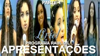 Liriel Domiciano  Apresentações no Raul Gil  Parte 1 [upl. by Alansen684]