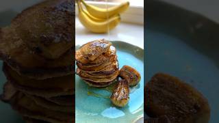 Only 3 ingredients pancake recipe banana pancake pancakerecipe breadrecipe [upl. by Tnecillim]