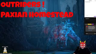 Conquer Outriders Woldslayer Gameplay Video Paxian Homestead [upl. by Anahahs]