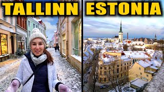 Is TALLINN ESTONIA the most BEAUTIFUL Baltic Capital Travel Vlog Guide [upl. by Kciredec]