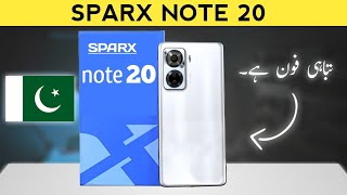 Sparx Note 20 Price In Pakistan With Review ⚡  Sparx Note 20 Price amp Specs [upl. by Gabel]