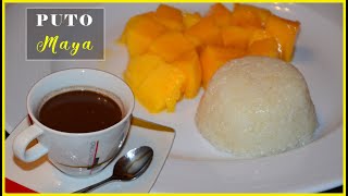 PUTO MAYA RECIPE Easy To Cook In Rice Cooker  PAANO MAGLUTO NG PUTO MAYA  HOW TO MAKE PUTO MAYA [upl. by Akineg]