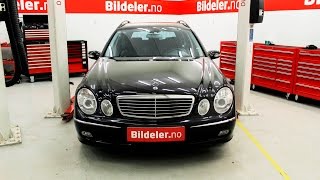 Mercedes Eklasse Hvordan bytte vannpumpe E220 CDI  2003 til 2009 mod W211 [upl. by Ahcas]