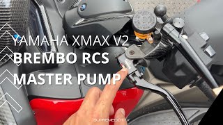 Xmax V2 Pasang Brembo RCS Master Pump [upl. by Tnecnivleahcim]