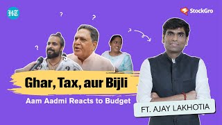 Ajay Lakhotia Explains Budget 2024 Aam Aadmis Guide on Tax Cuts Housing amp More [upl. by Aileahcim]