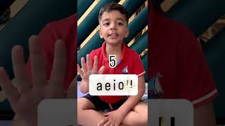 Day 230  Phonic learning shorts vowels and consonants [upl. by Costello629]