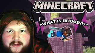 Getting the Elytra Minecraft Solo Hardcore [upl. by Alohs]