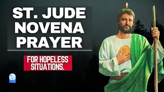 St Jude Novena Prayer  Pray For 9 Days In Hopeless Situations [upl. by Nurse829]