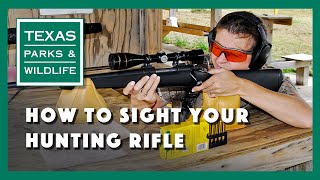 How To Sight Your Hunting Rifle [upl. by Aihsenak]