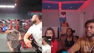 FaZe Reacts To StableRonaldo Getting Slapped by Bradley Martyn [upl. by Adnoluy]